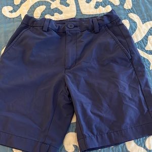 Vineyard Vines Boys Size 8 performance Short. Blue with adjustable waist